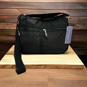 Laura Scott Nylon Hobo NWT